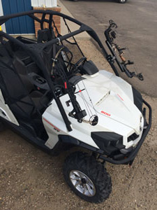 Tandem UTV Bow Rack Mount